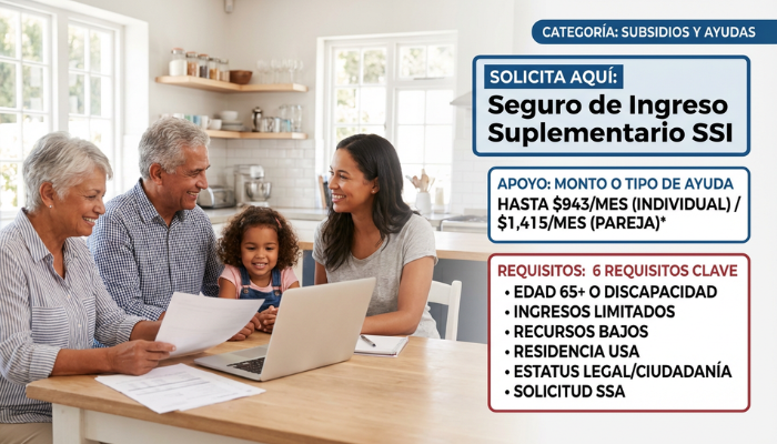 Seguro de Ingreso Suplementario SSI