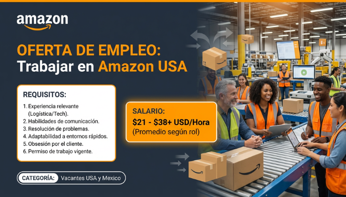 Trabajar en Amazon USA