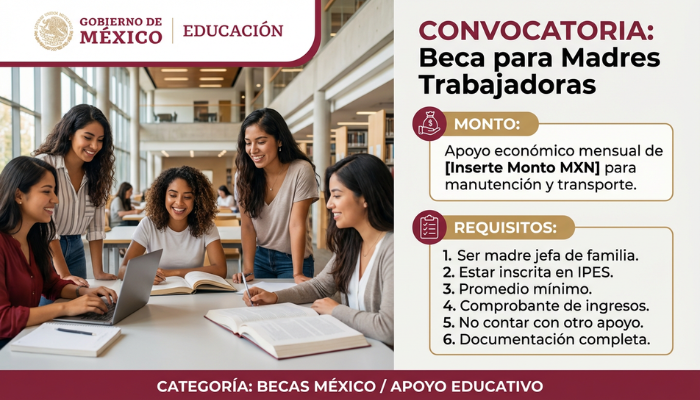 Beca para Madres Trabajadoras