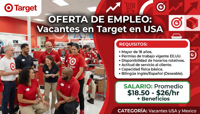 Vacantes en Target USA