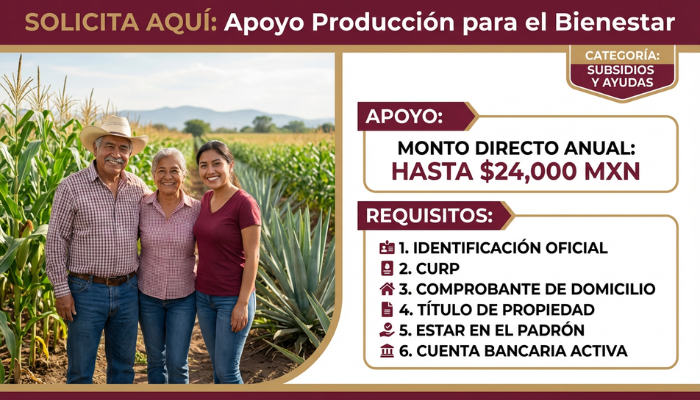 Apoyo Producción para el Bienestar