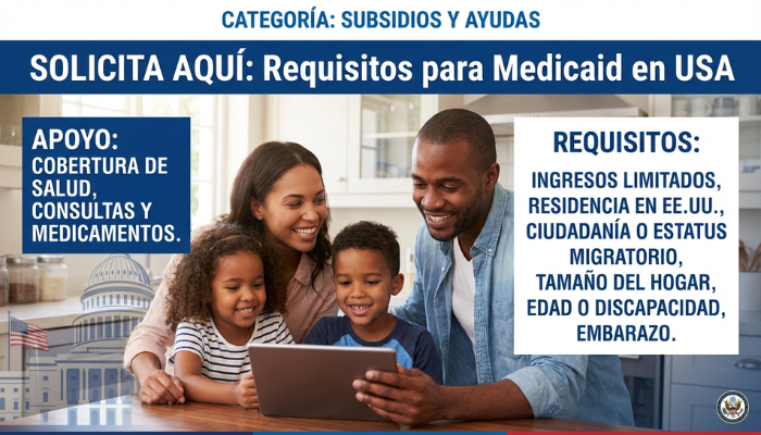 Requisitos para Medicaid en USA