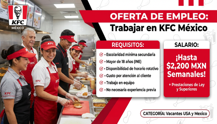Trabajar en KFC México